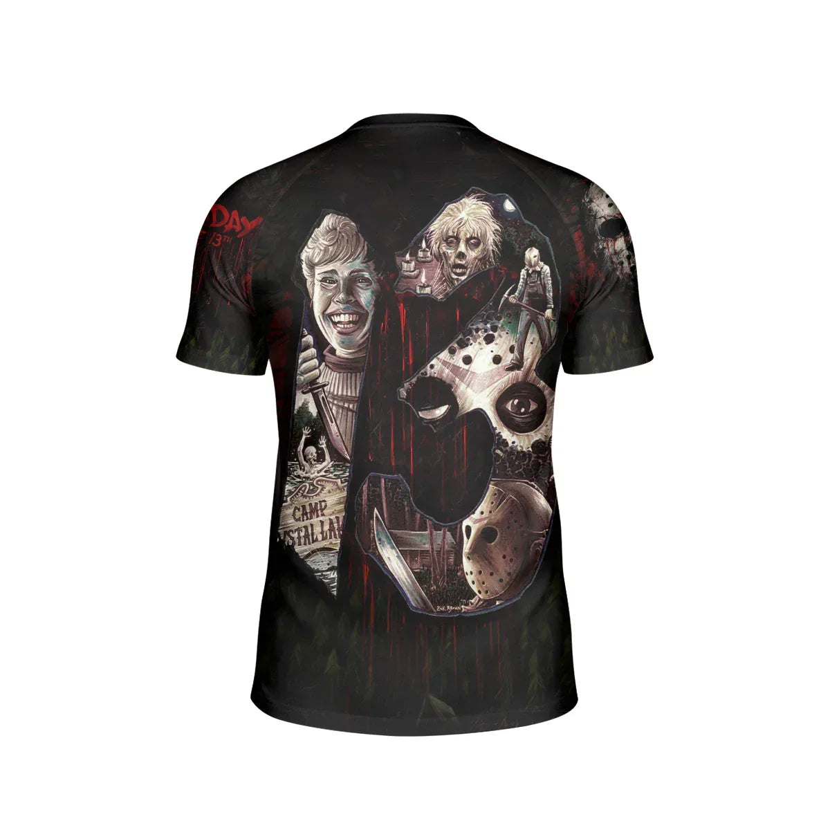 Camp Crystal Lake Friday The 13th Kids Rash Guard