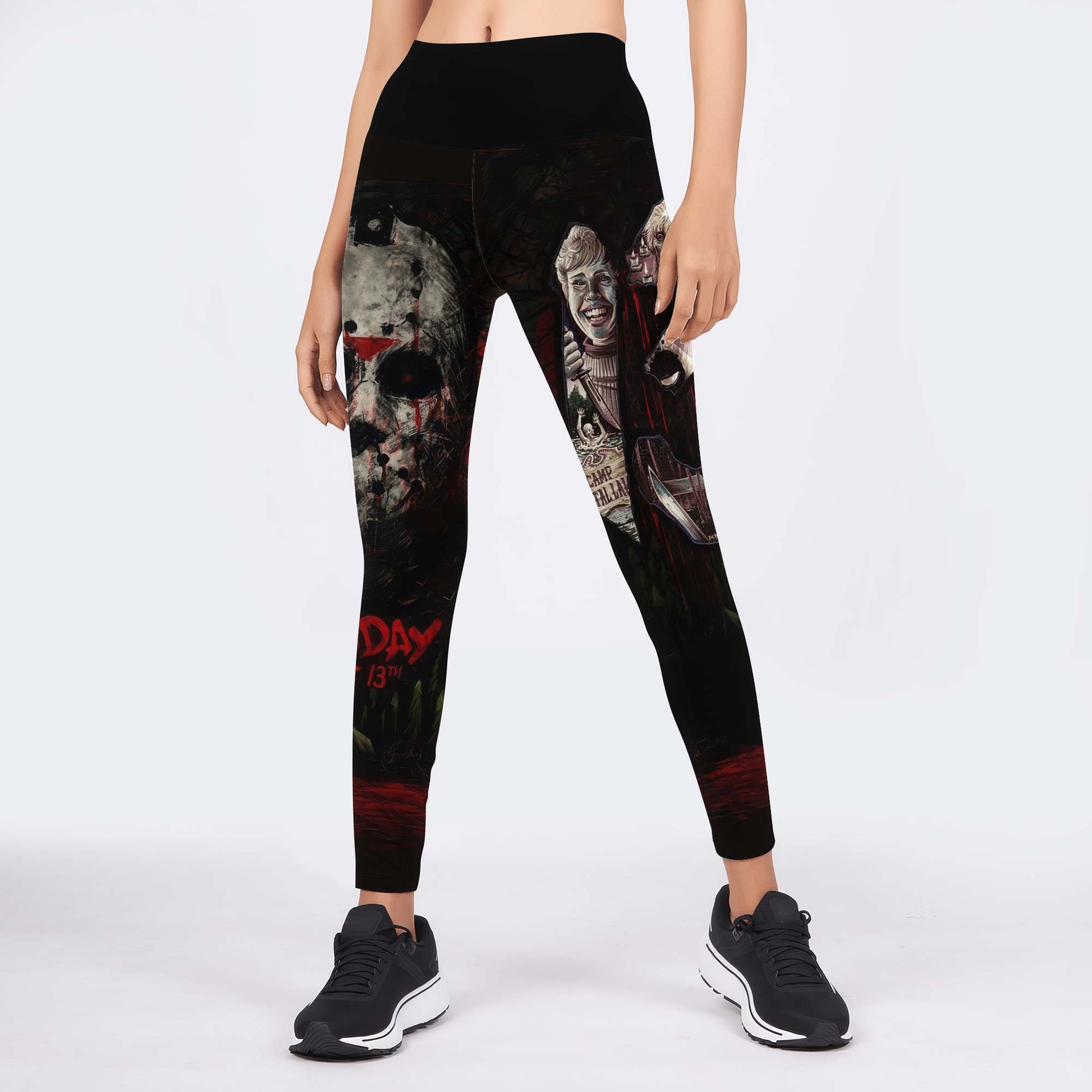 Camp Crystal Lake Friday The 13th Leggings