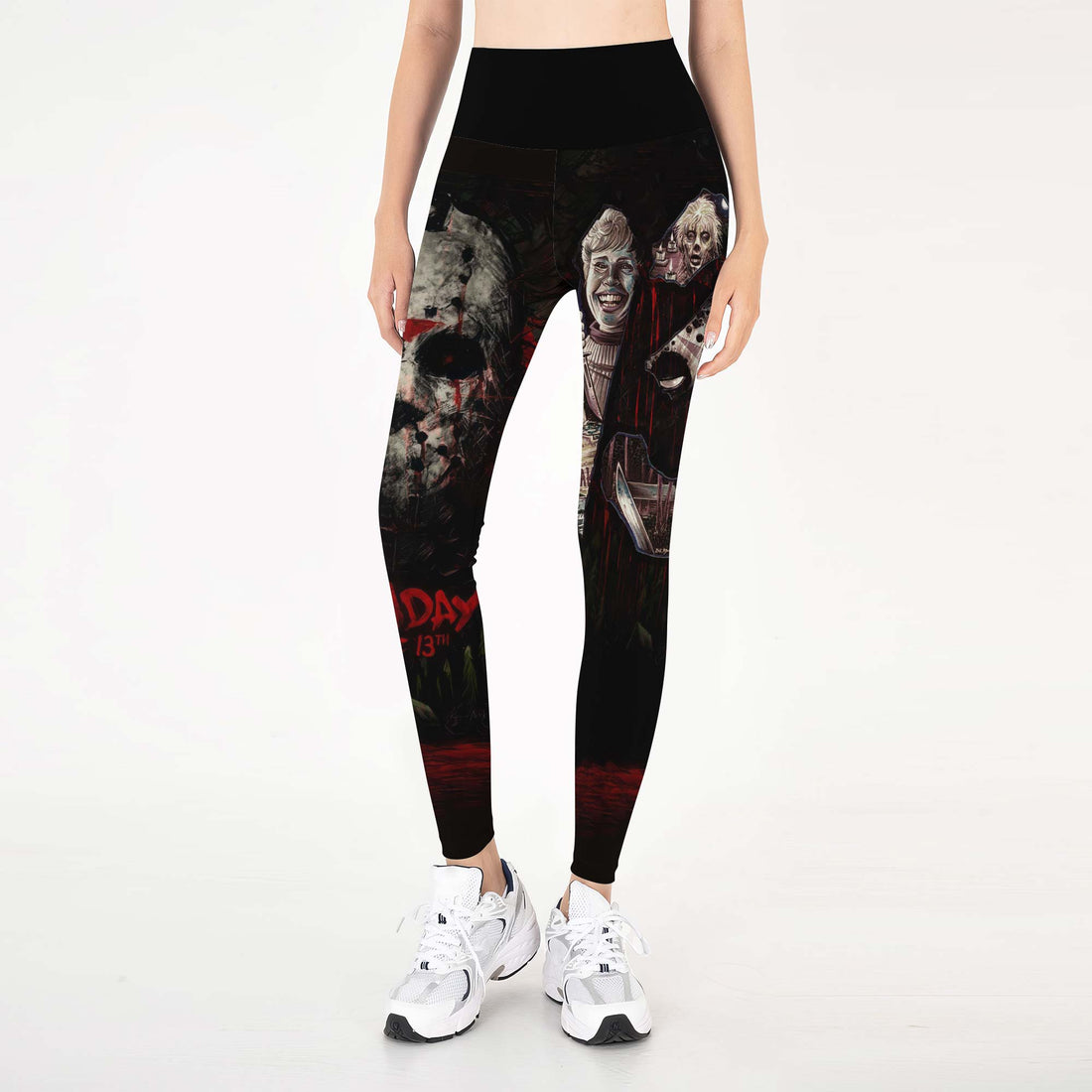 Camp Crystal Lake Friday The 13th Leggings