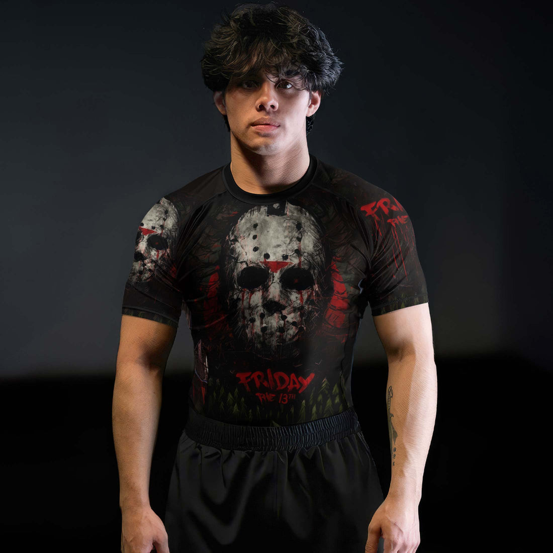 Camp Crystal Lake Friday The 13th Rash Guard