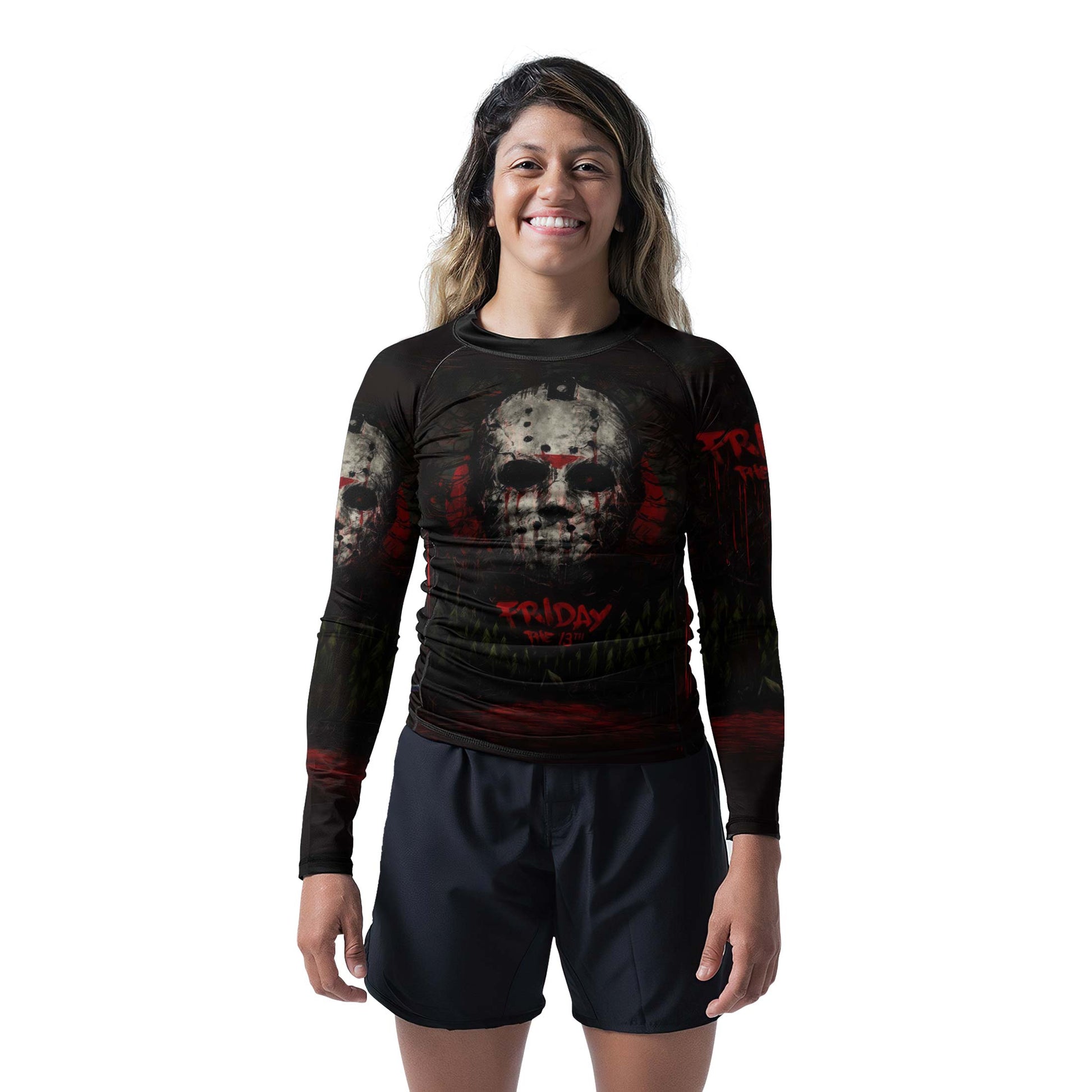 Camp Crystal Lake Friday The 13th Rash Guard