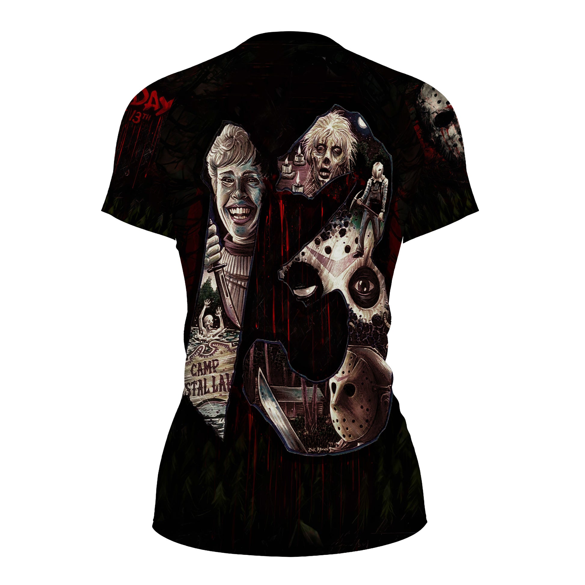 Camp Crystal Lake Friday The 13th Rash Guard