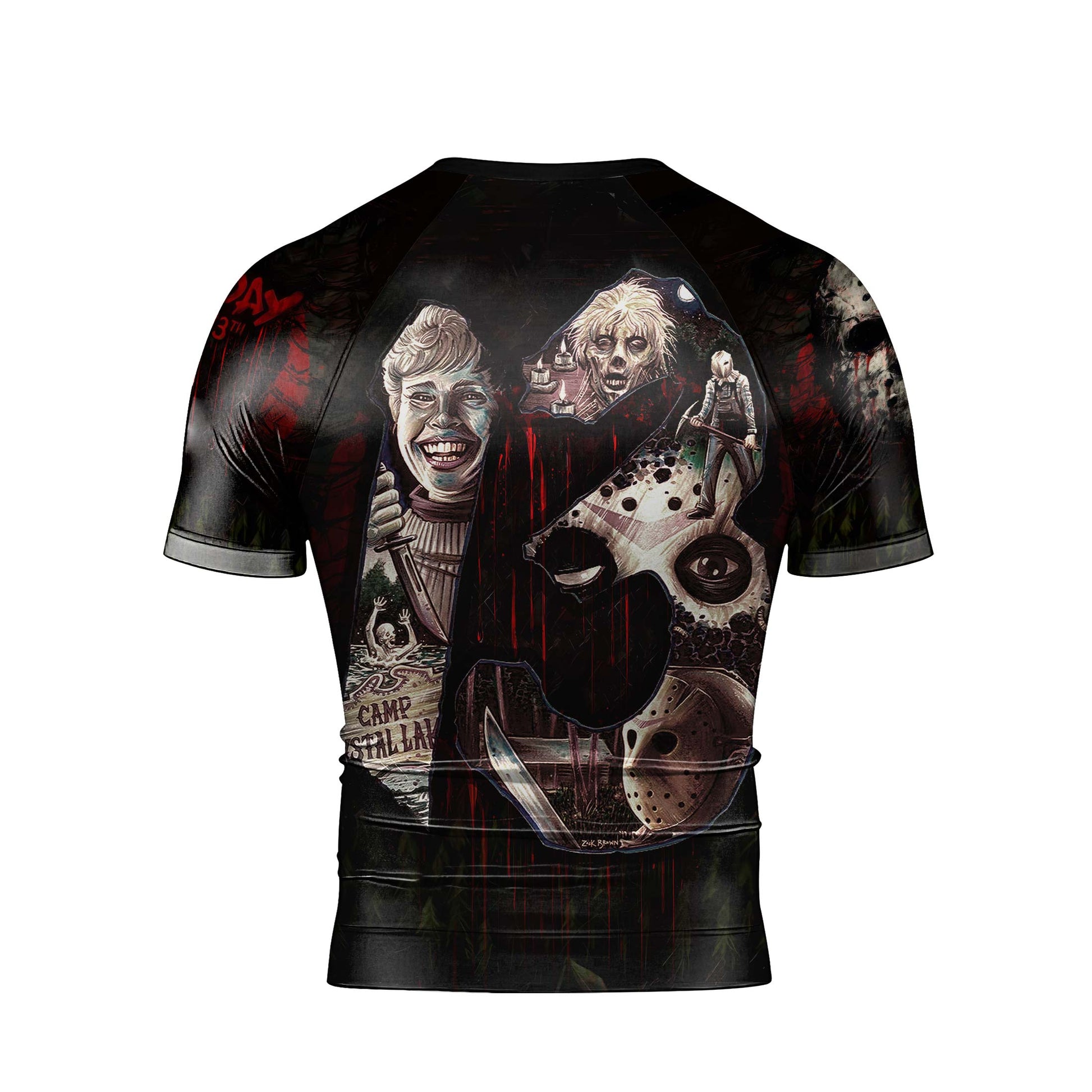 Camp Crystal Lake Friday The 13th Rash Guard
