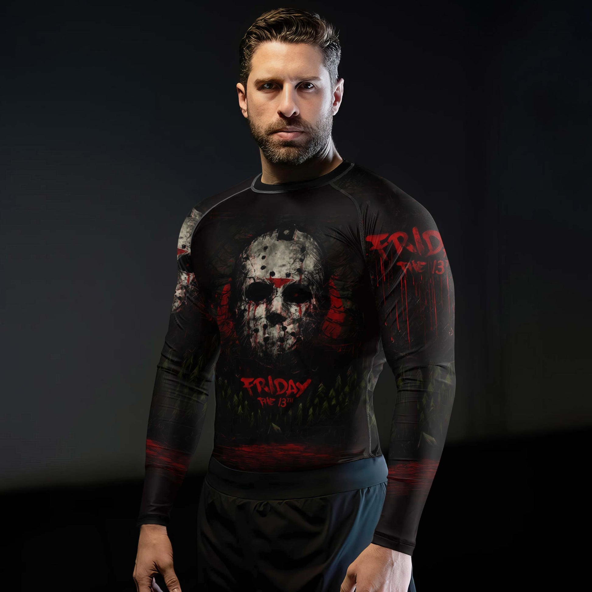 Camp Crystal Lake Friday The 13th Rash Guard