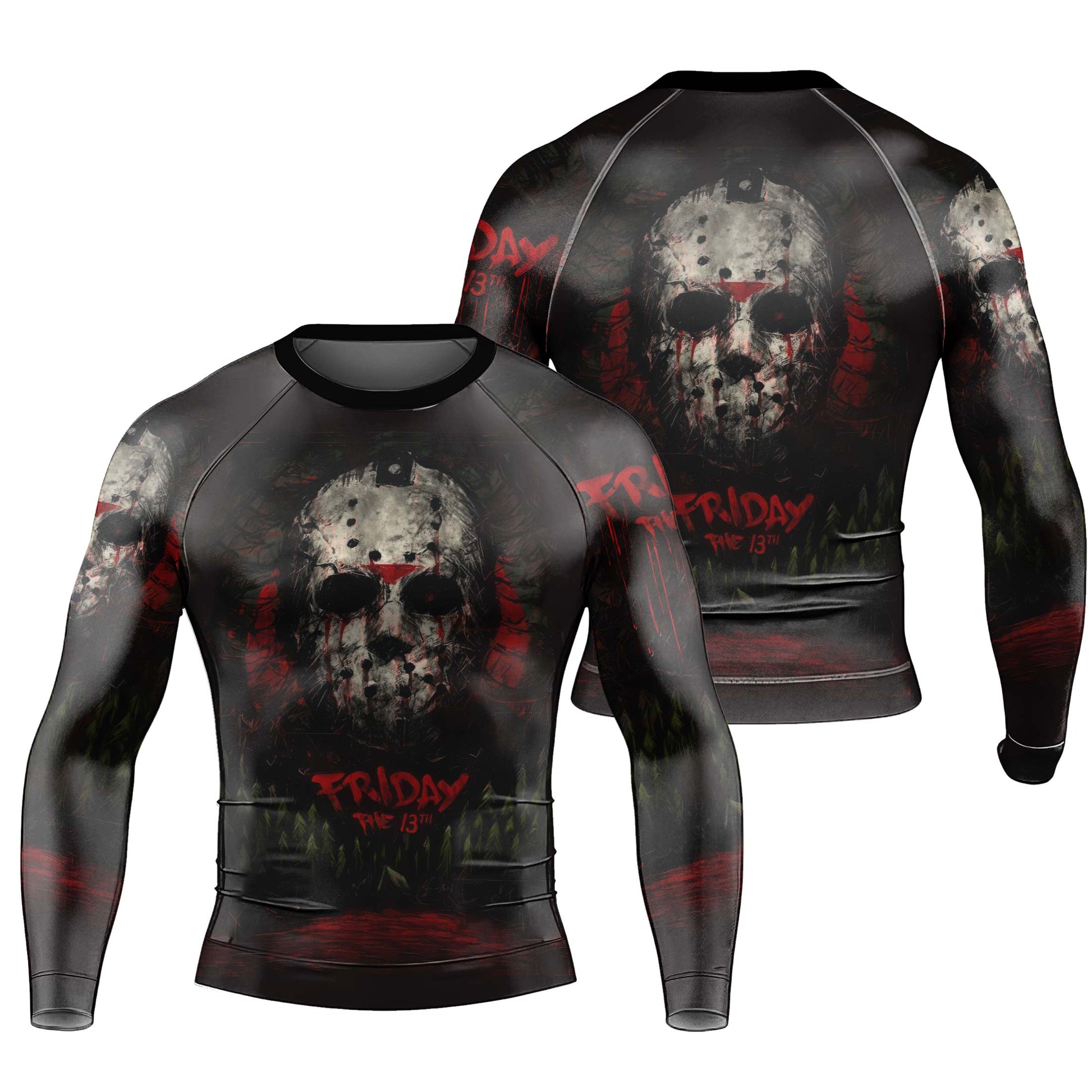 Camp Crystal Lake Friday The 13th Rash Guard