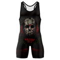 Camp Crystal Lake Friday The 13th Wrestling Singlet
