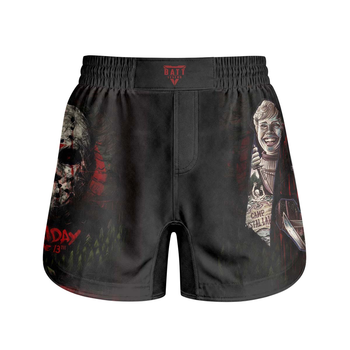 Camp Crystal Lake Friday The 13th Grappling Shorts