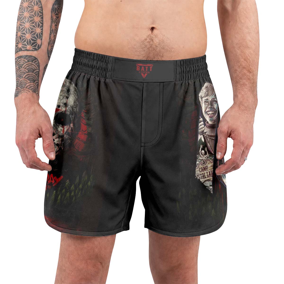 Camp Crystal Lake Friday The 13th Grappling Shorts
