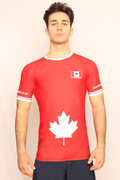 Canada Short Sleeve Rash Guard