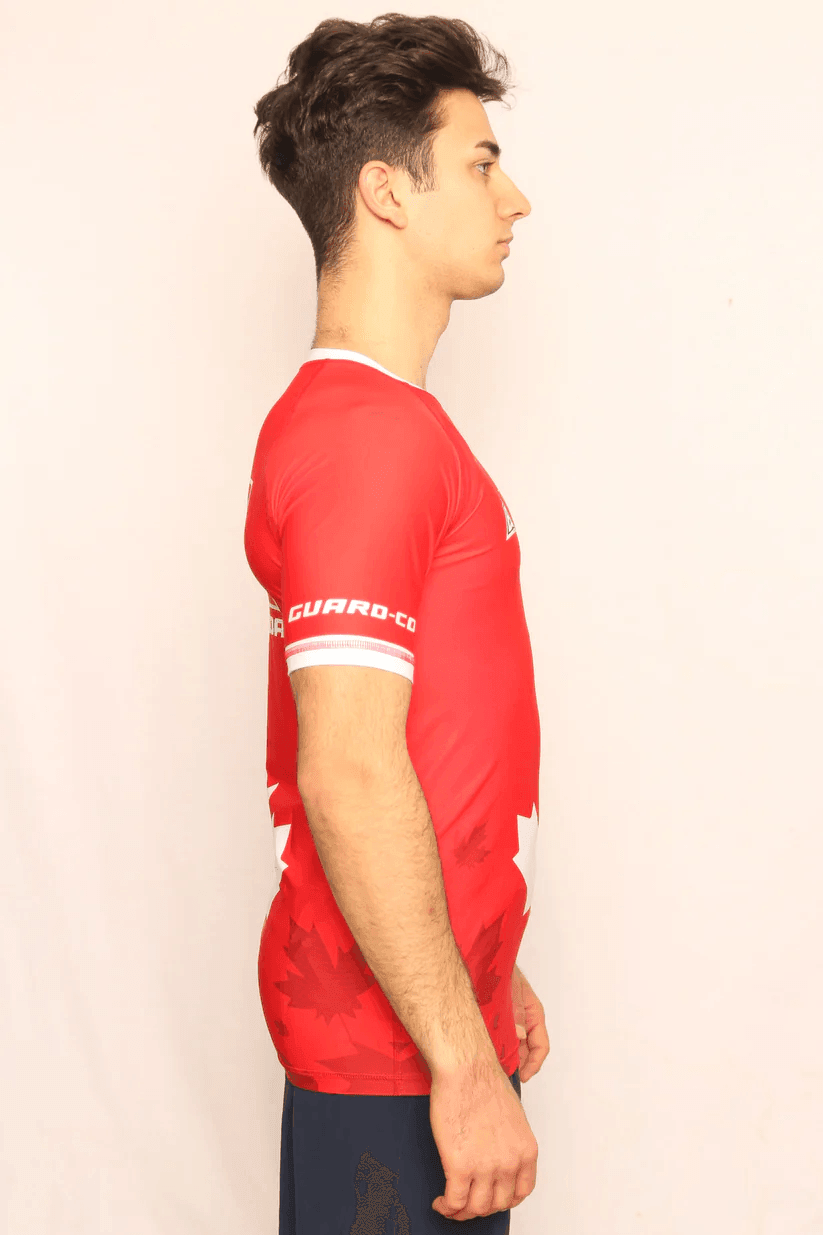 Canada Short Sleeve Rash Guard