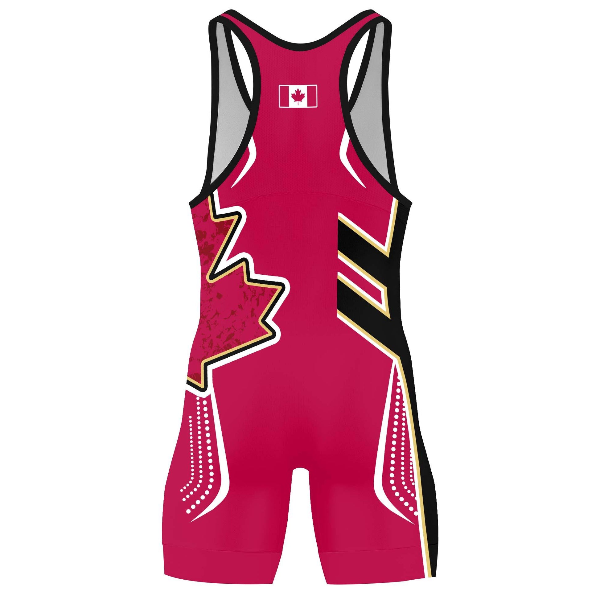 Canada Sublimated Wrestling Singlet