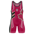 Canada Sublimated Wrestling Singlet