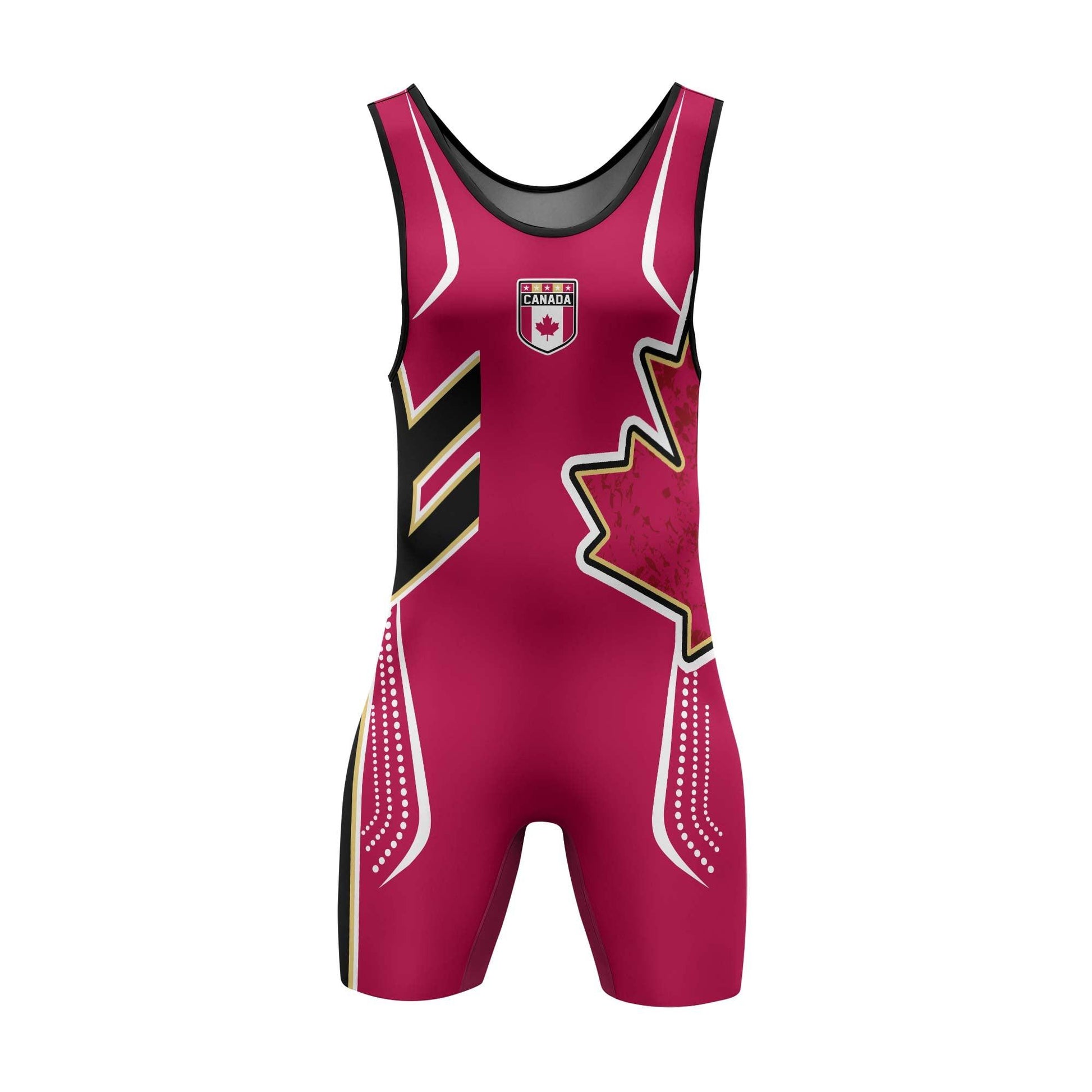 Canada Sublimated Wrestling Singlet