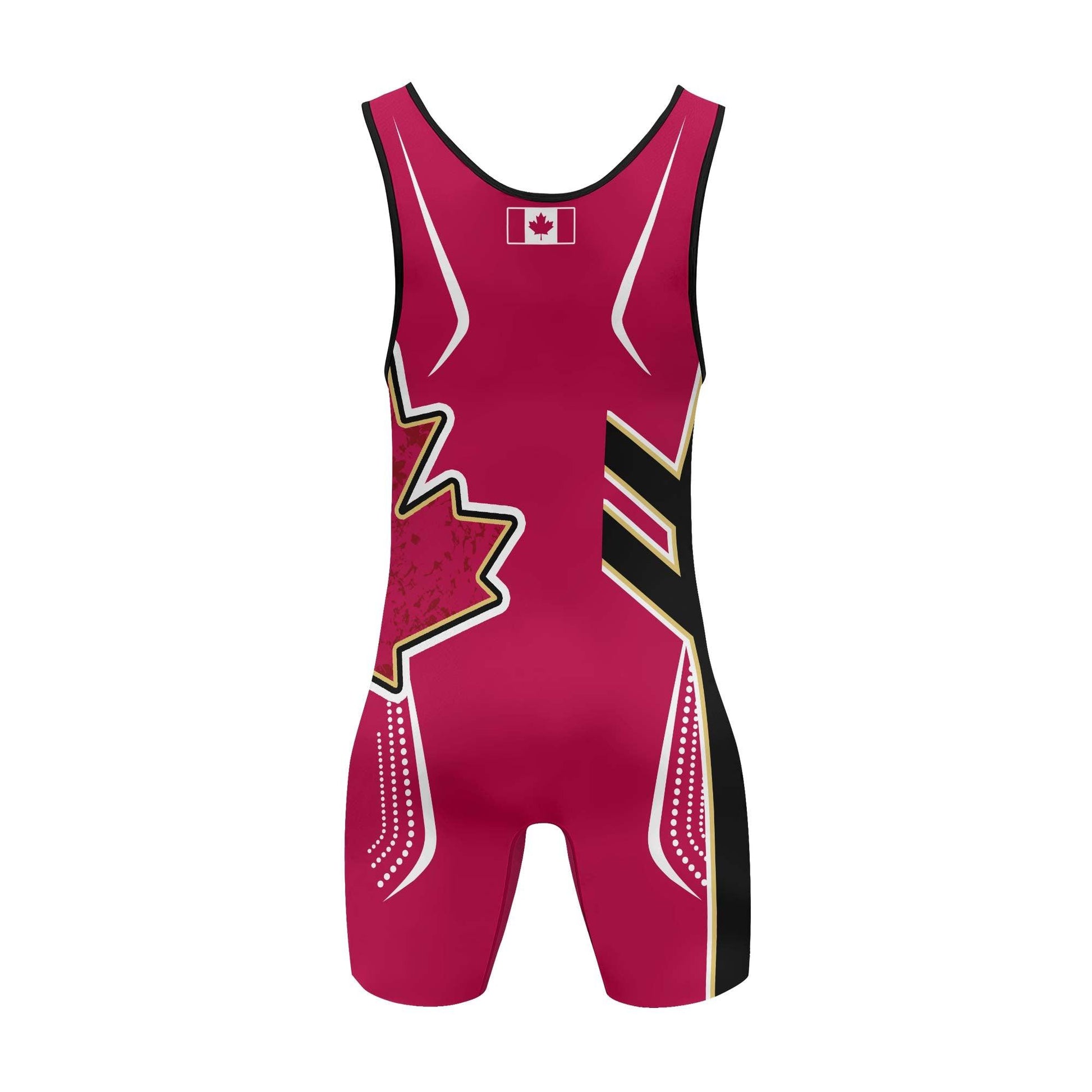 Canada Sublimated Wrestling Singlet