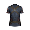 Captain America Cosplay Kids Rash Guard