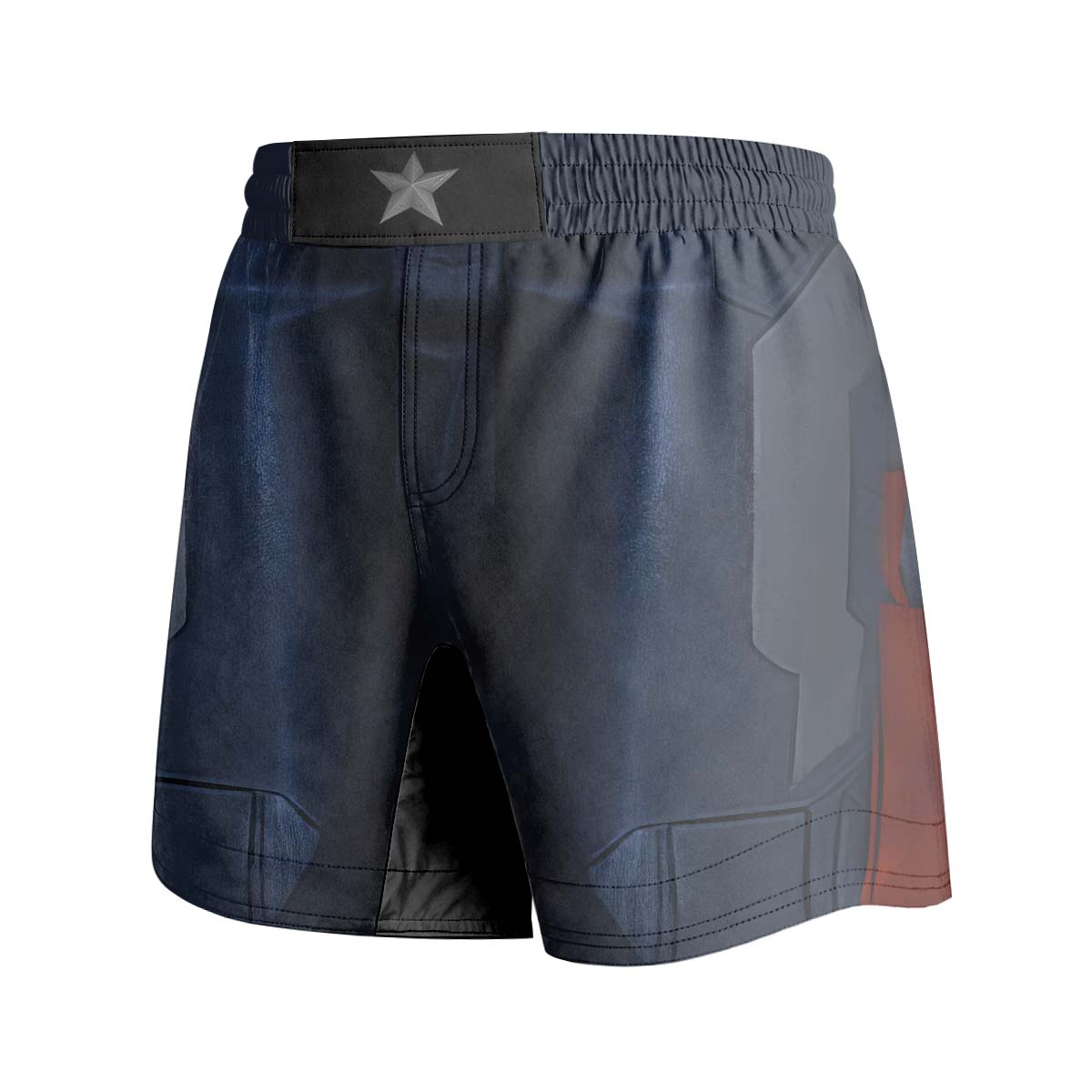 Captain America Cosplay Grappling Shorts