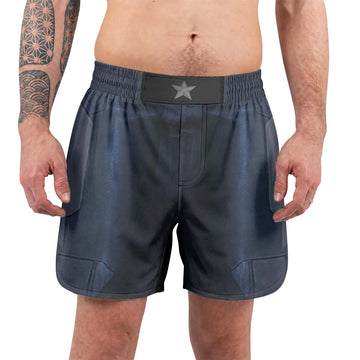 Captain America Cosplay Grappling Shorts