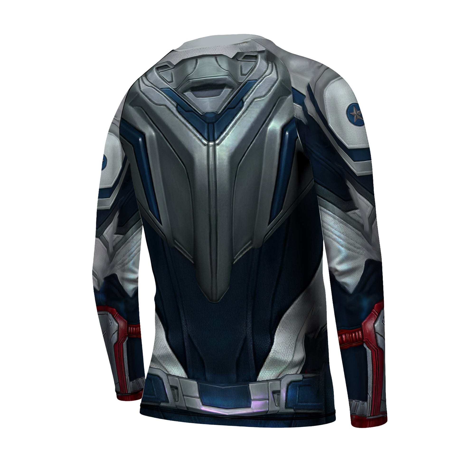 Captain America New World Order Cosplay Kids Rash Guard