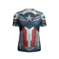 Captain America New World Order Cosplay Kids Rash Guard
