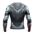 Captain America New World Order Cosplay Rash Guard