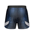 Captain America New World Order Cosplay Grappling Shorts
