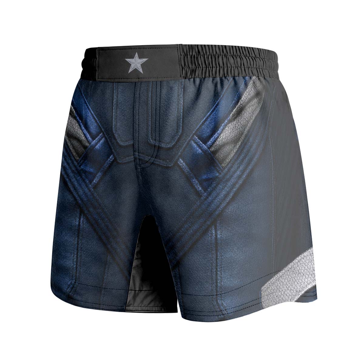 Captain America New World Order Cosplay Grappling Shorts