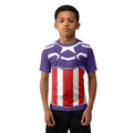 Captain America Sam Wilson Kids Rash Guard