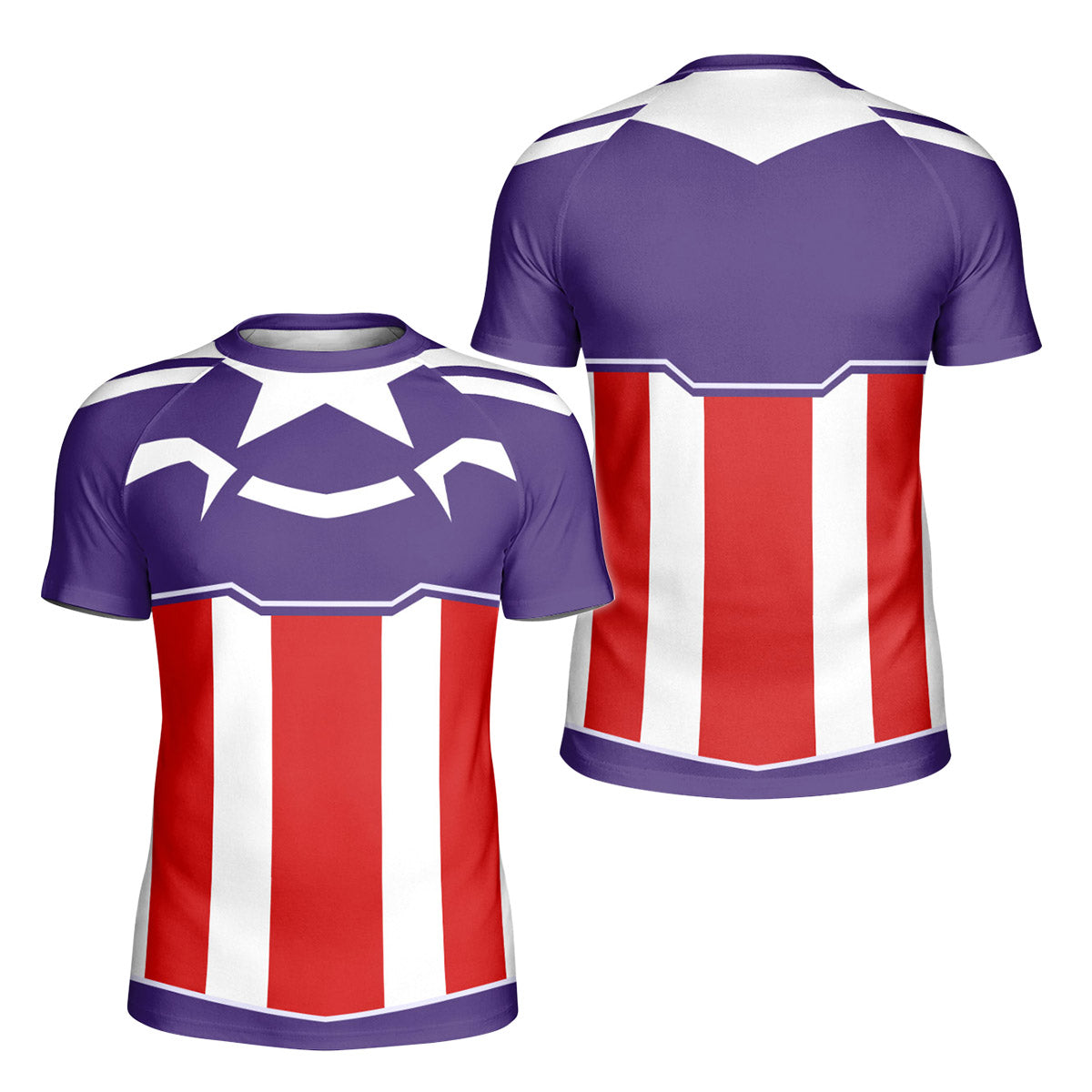 Captain America Sam Wilson Kids Rash Guard