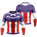 Captain America Sam Wilson Rash Guard
