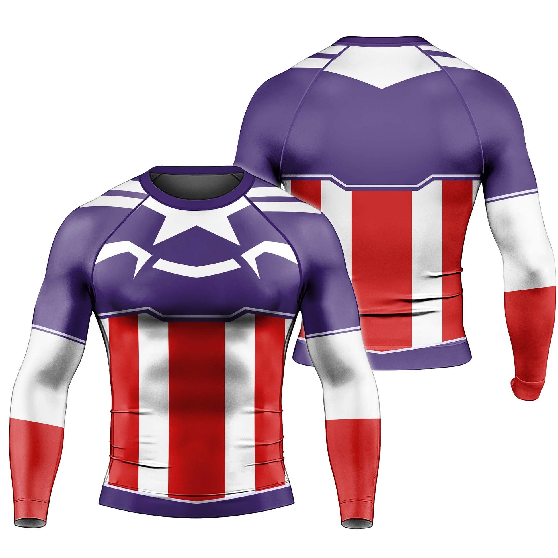 Captain America Sam Wilson Rash Guard