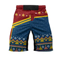 Captain Marvel Christmas Fight Shorts