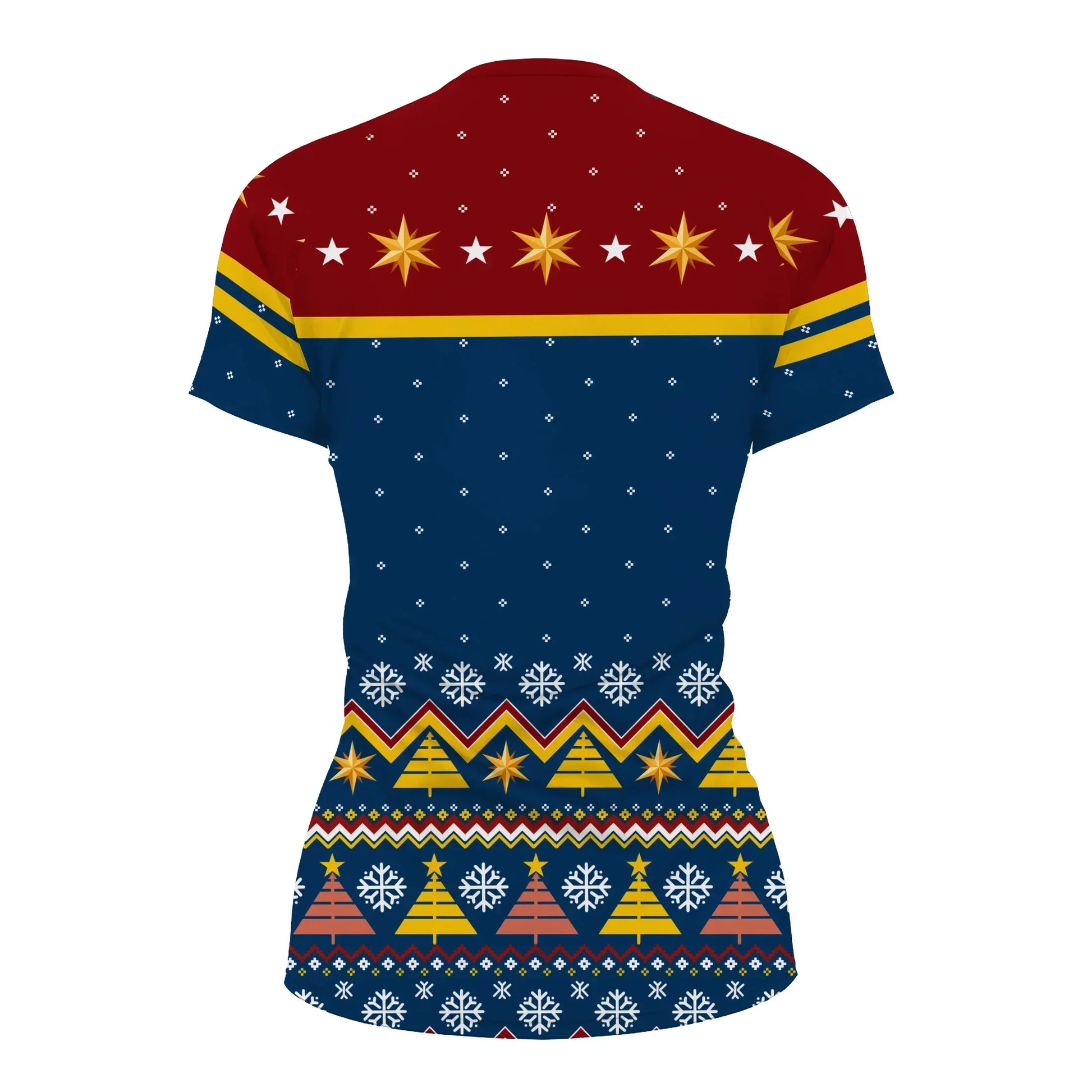 Captain Marvel Christmas Rash Guard