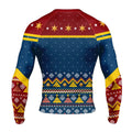 Captain Marvel Christmas Rash Guard
