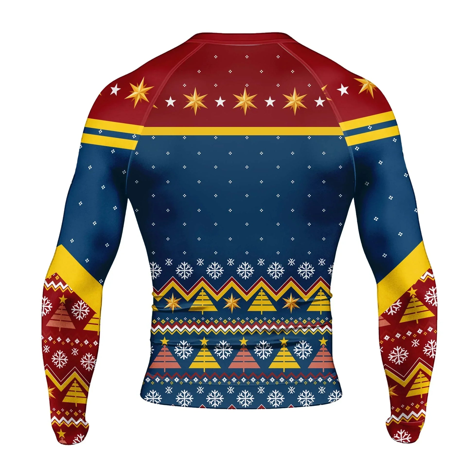 Captain Marvel Christmas Rash Guard