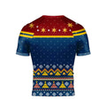 Captain Marvel Christmas Rash Guard