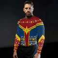 Captain Marvel Christmas Rash Guard