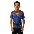 Captain Marvel Kids Rash Guard