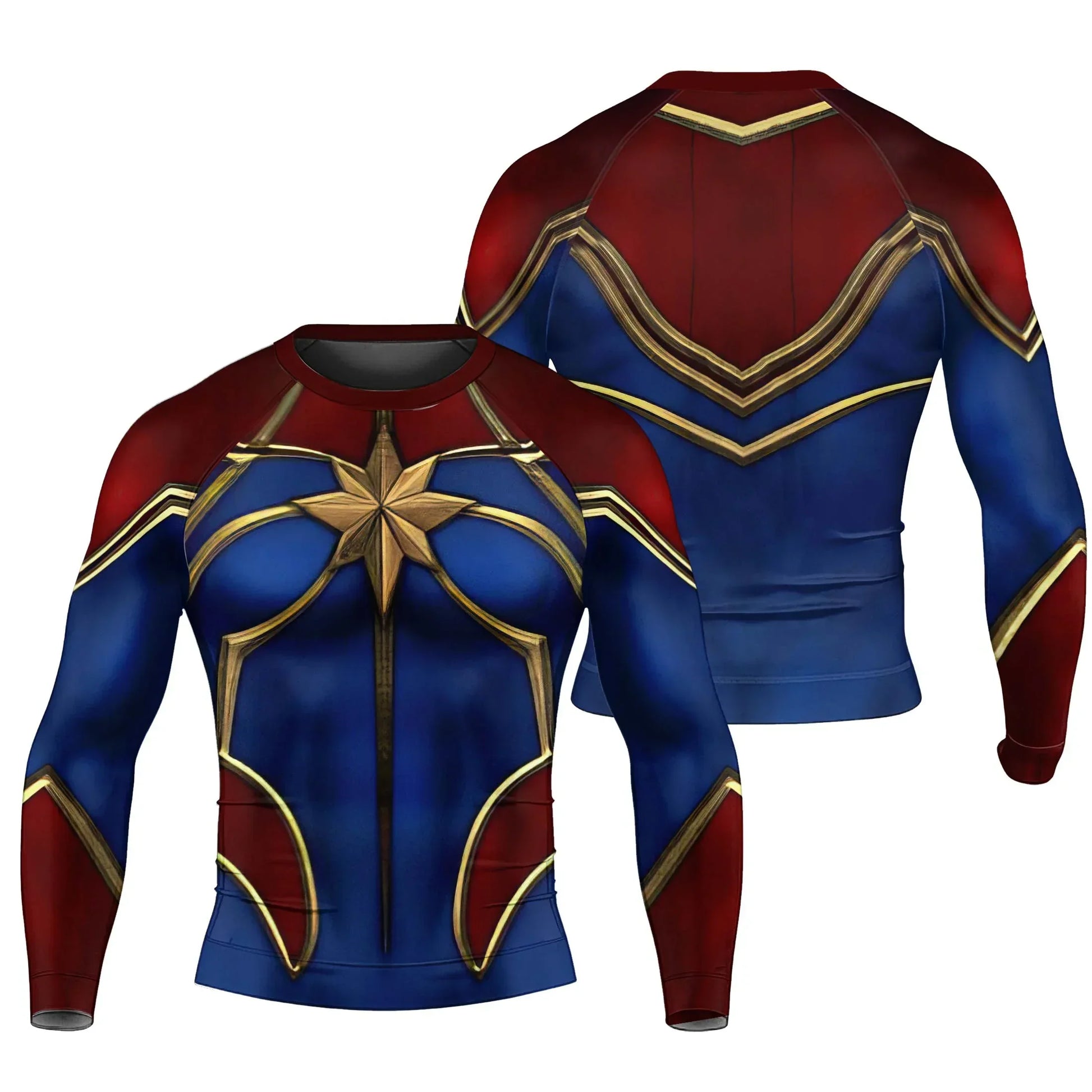 Captain Marvel Rash Guard