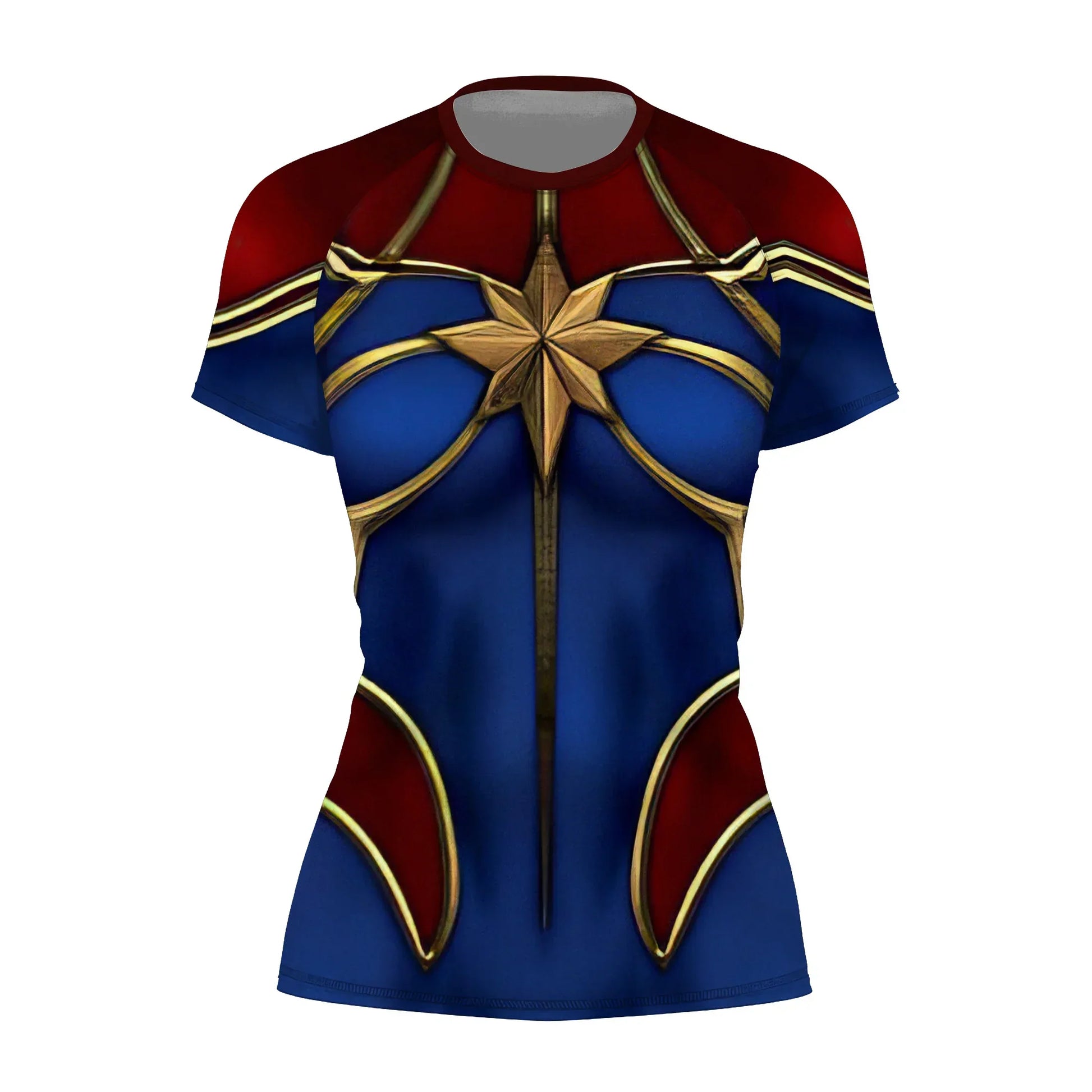 Captain Marvel Rash Guard