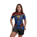 Captain Marvel Rash Guard
