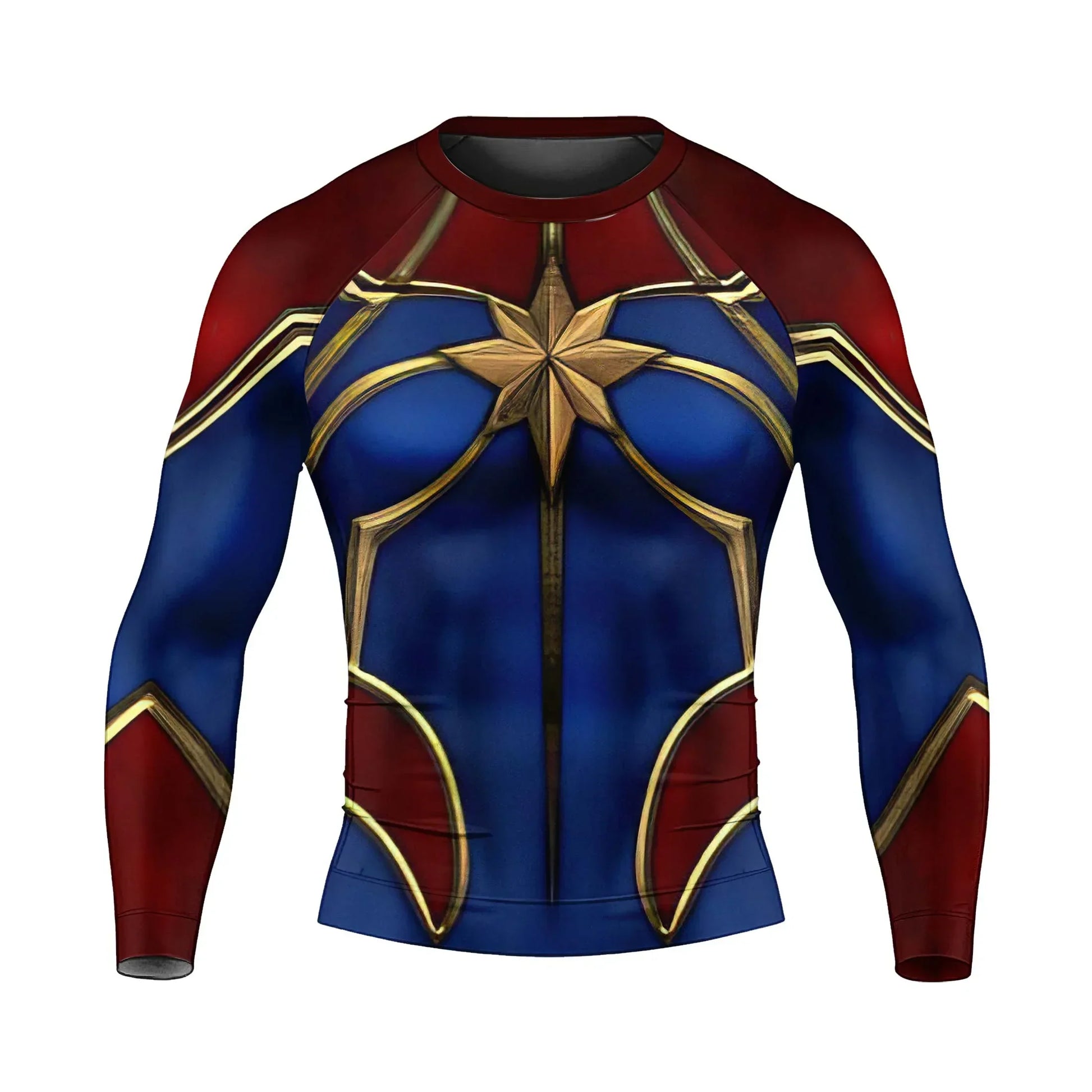 Captain Marvel Rash Guard