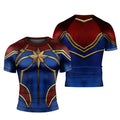 Captain Marvel Rash Guard