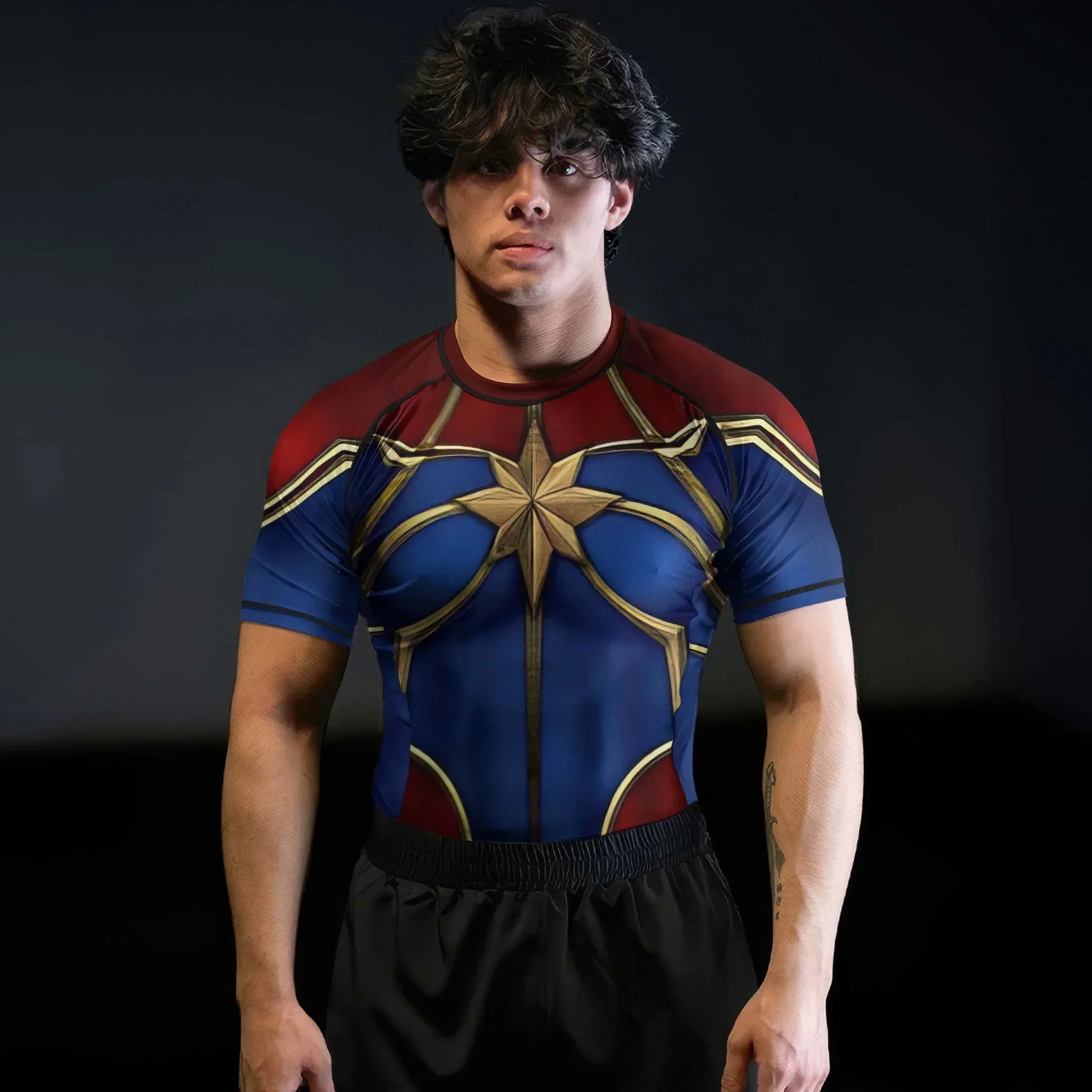 Captain Marvel Rash Guard