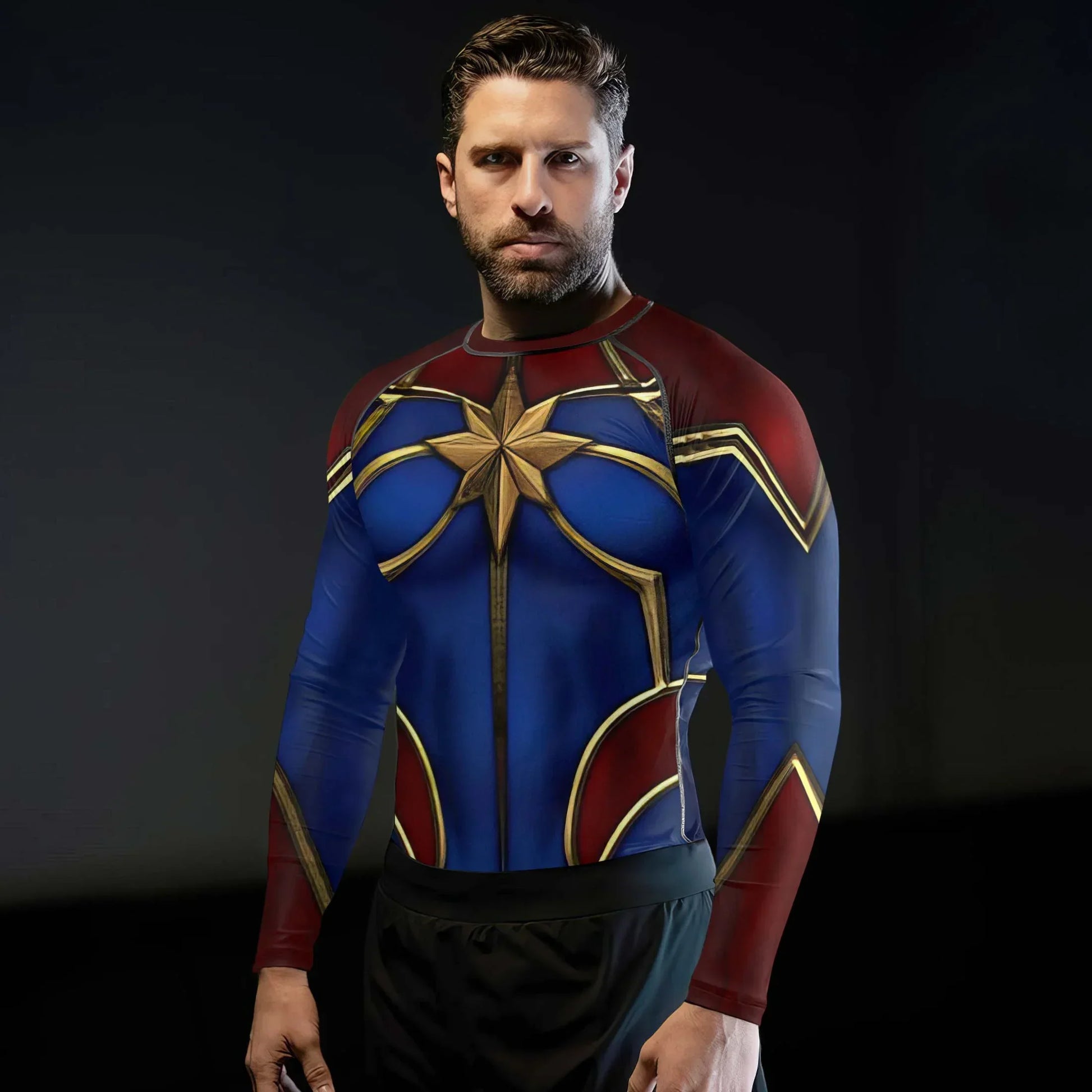 Captain Marvel Rash Guard
