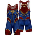 Captain Marvel Wrestling Singlet