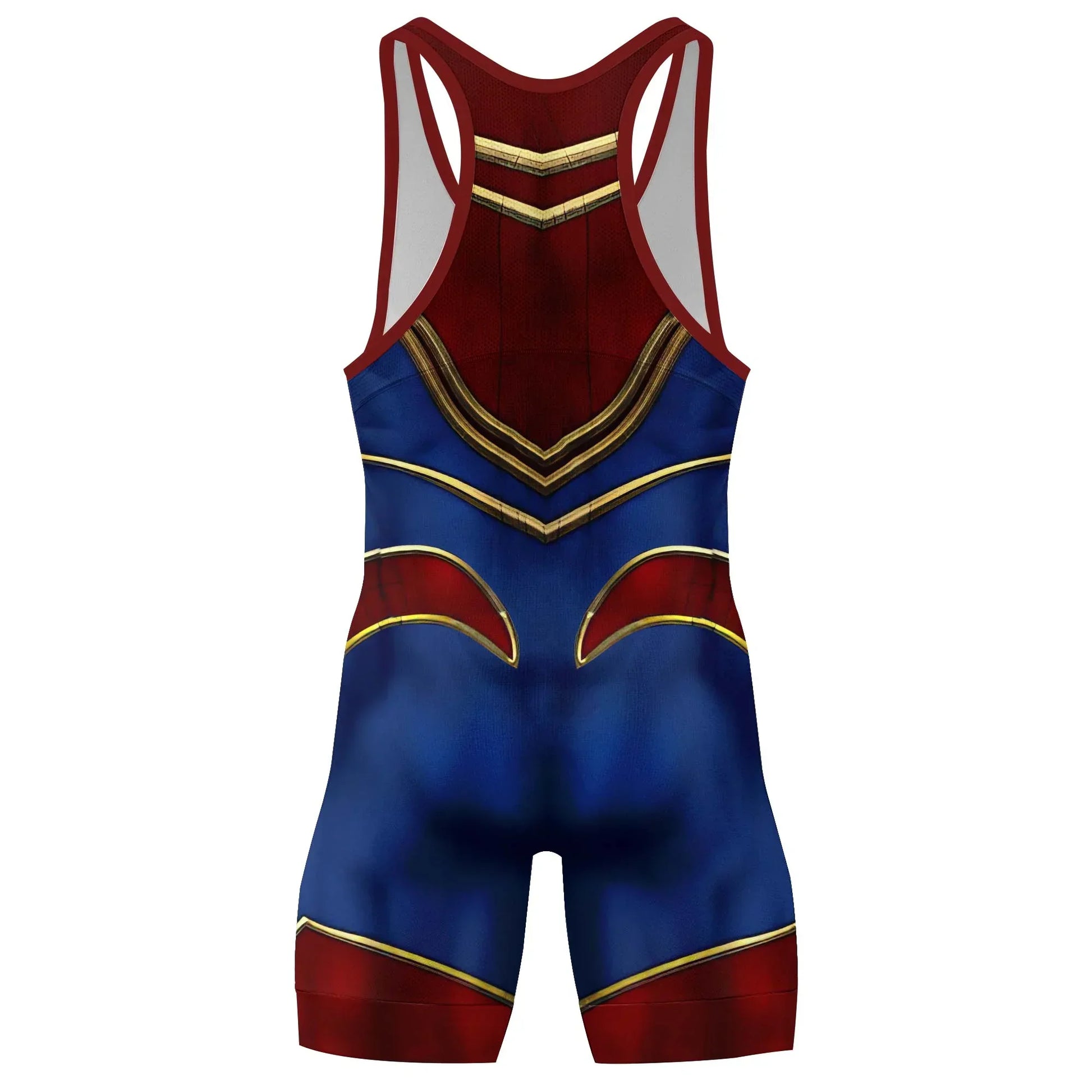 Captain Marvel Wrestling Singlet