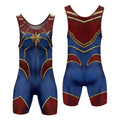 Captain Marvel Wrestling Singlet