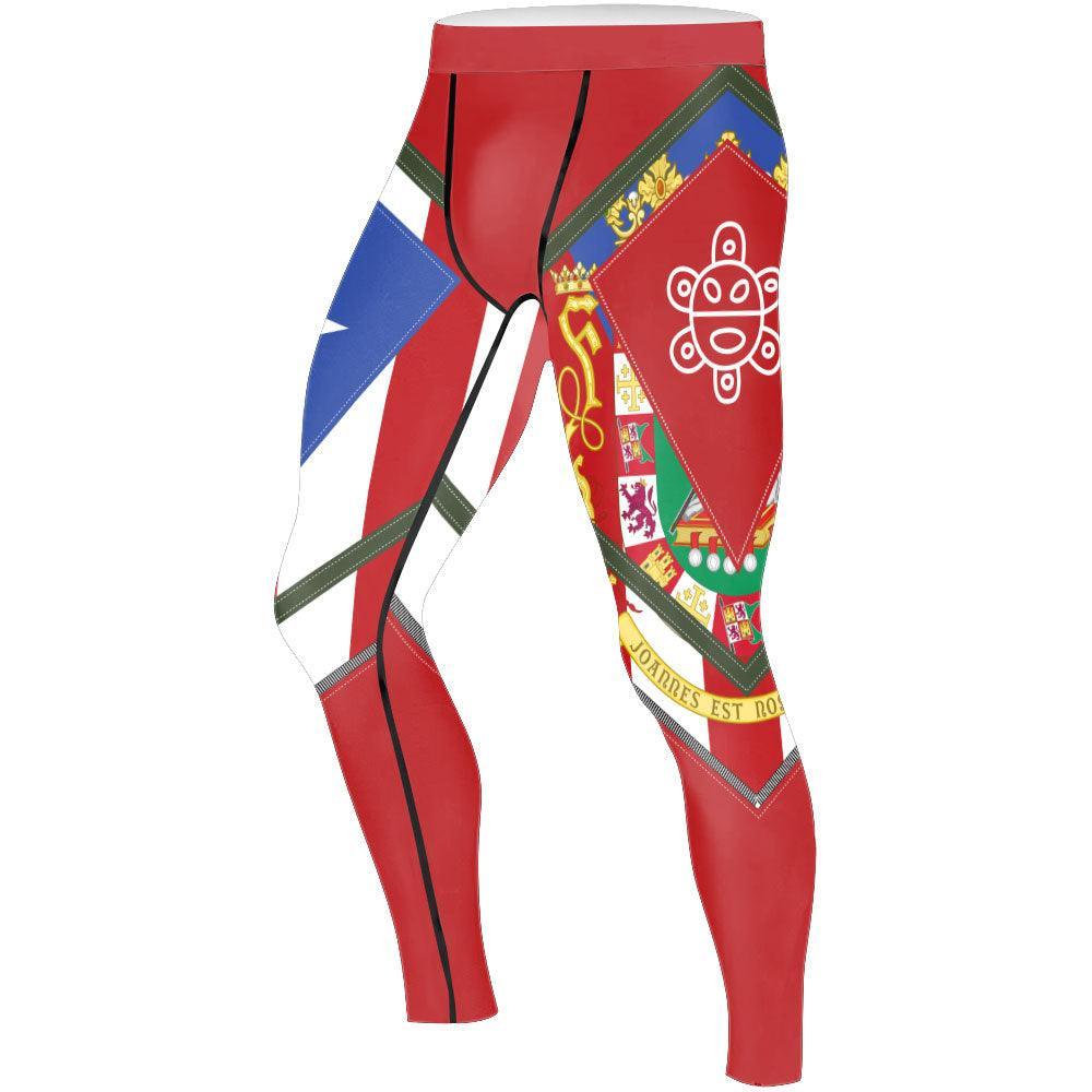 Caribbean Champion Men's Compression Leggings