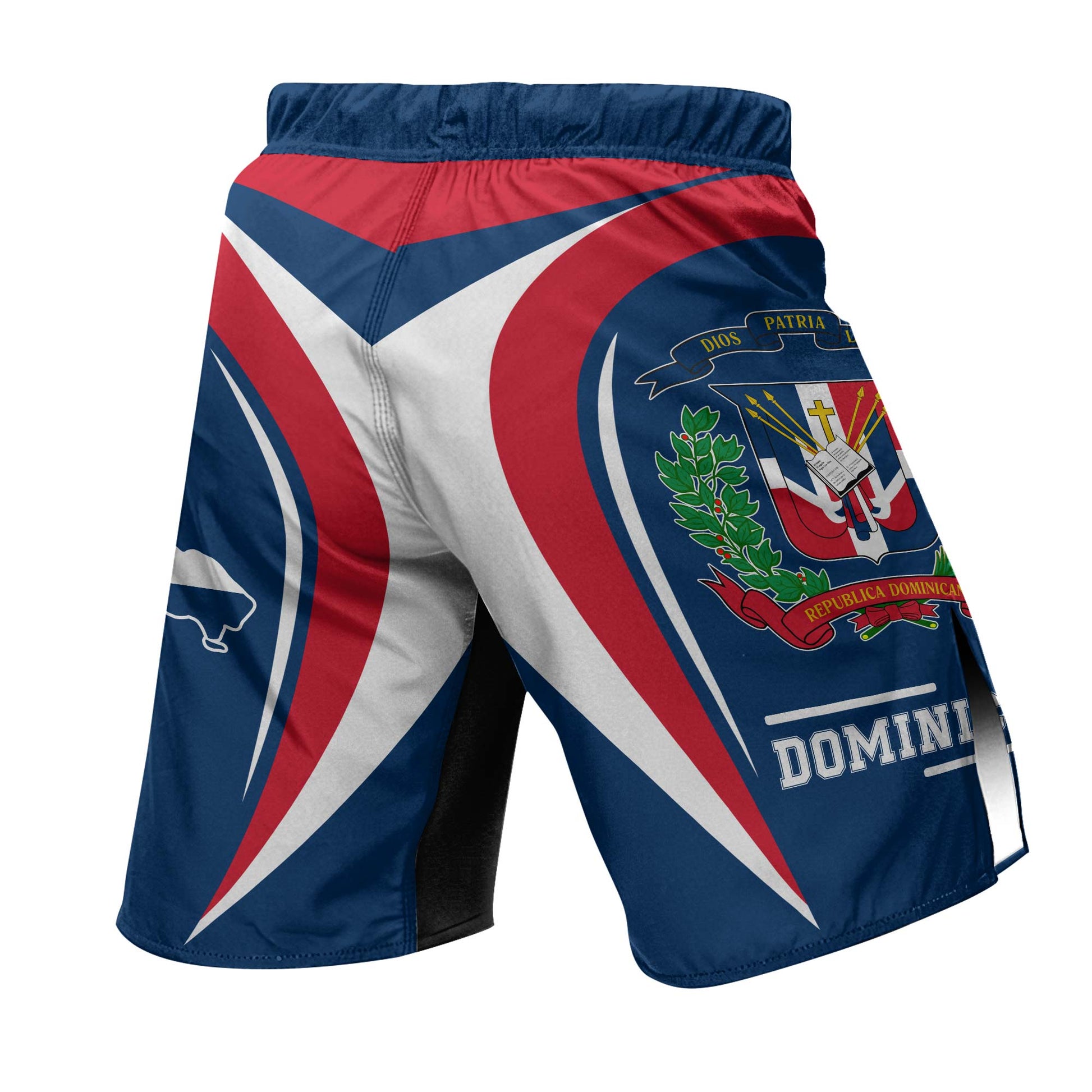 Caribbean Flag Defender Fight Shorts