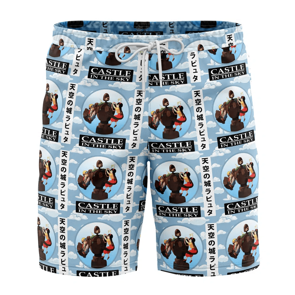 Castle in the Sky Swim Trunks
